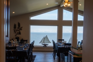 Kenai fishing lodges: An interior view of the SeaScape Lodge.