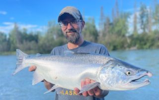 An avid angler experiences the Alaska fishing season.